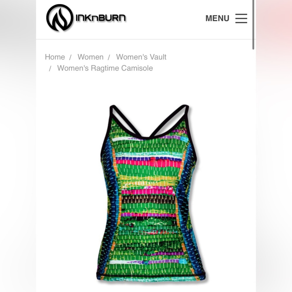 INKnBURN Ragtime Camisole (retired/vault)